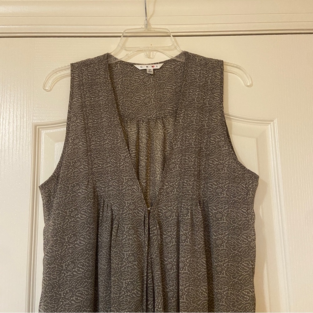 CAbi Sleeveless Drape Vest - Picture 10 of 11